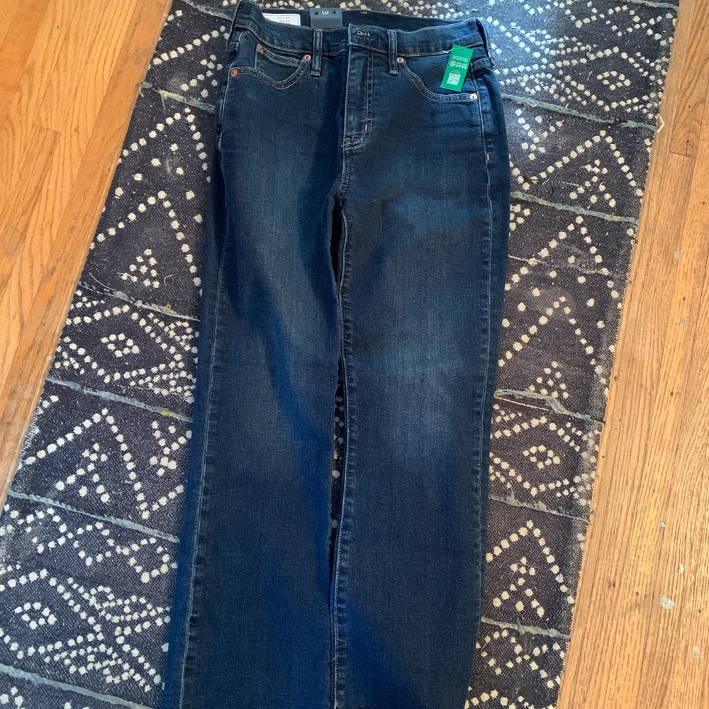 High rise kick fit jeans from GAP
